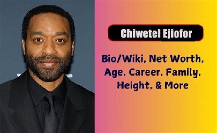 Chiwetel Ejiofor – Celebsgraphy
