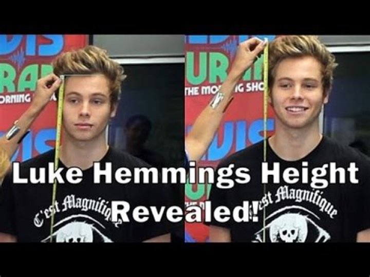 How tall is Luke Hemmings