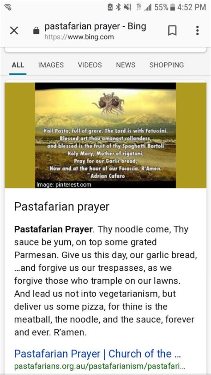 Pastafarian Pastor Praises Flying Spaghetti Monster At Government Meeting