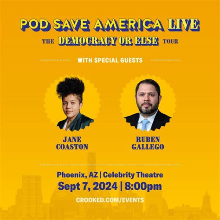 Pod Save America Live: The Democracy or Else Tour