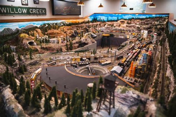 Rod Stewart's 1,500 Square-Foot Model Train City Will Blow You Away